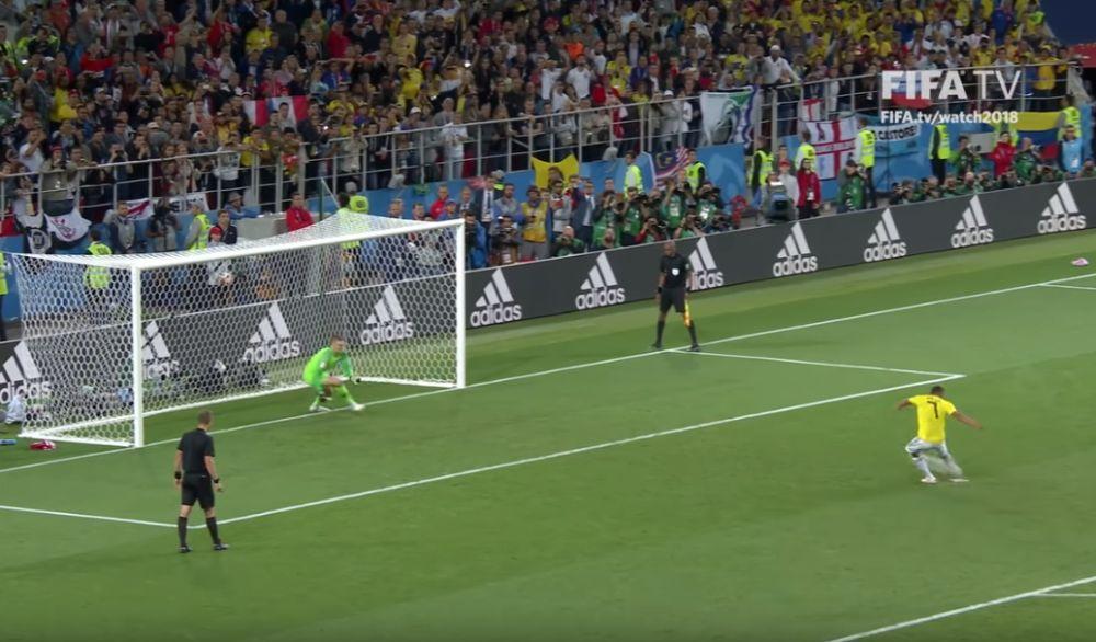 Obratite pažnju na levu nogu Džordana Pikforda  