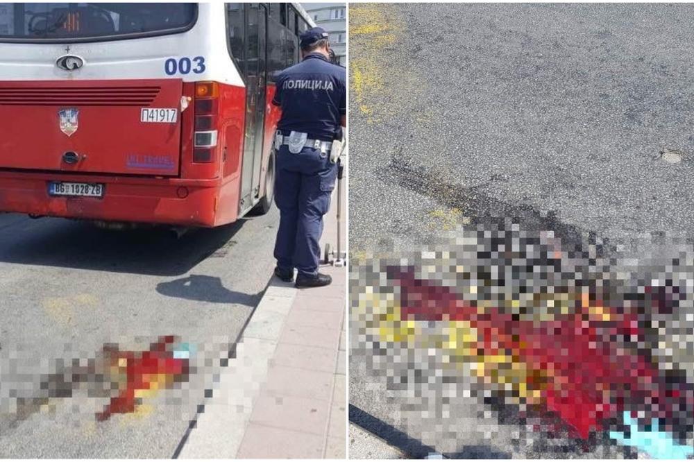 TEŠKA NESREĆA KOD GLAVNE ŽELEZNIČKE STANICE: Baki autobus prešao preko noge, morali da je amputiraju (UZNEMIRUJUĆE FOTOGRAFIJE)