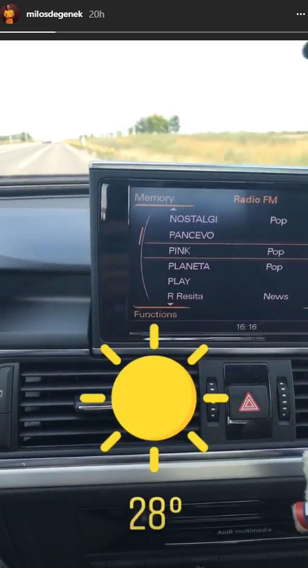 Miloš Degenek sluša Željka Samardžića  