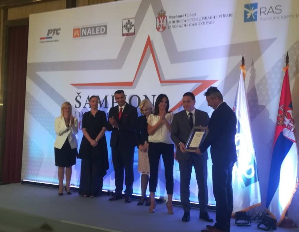 Vranje vicešampion lokalnog razvoja     