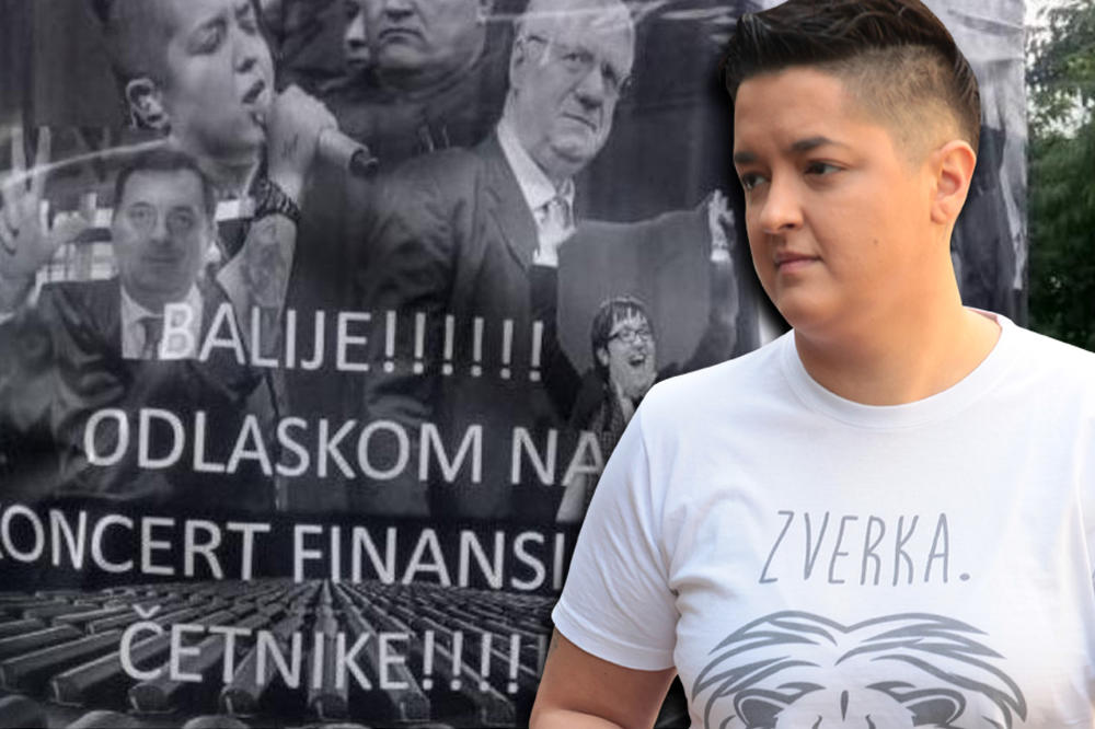 BALIJE, ODLASKOM NA NJEN KONCERT FINANSIRATE ČETNIKE! NE ZABORAVITE SREBRENICU! Ovako su dočekali Mariju Šerifović u Sarajevu! A šta ona kaže na sve to?