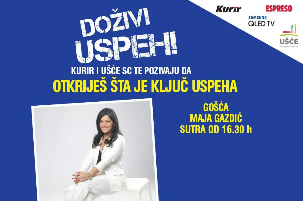 POSTOJI LI KLJUČ USPEHA: Maja Gazdić o građenju uspešne karijere!
