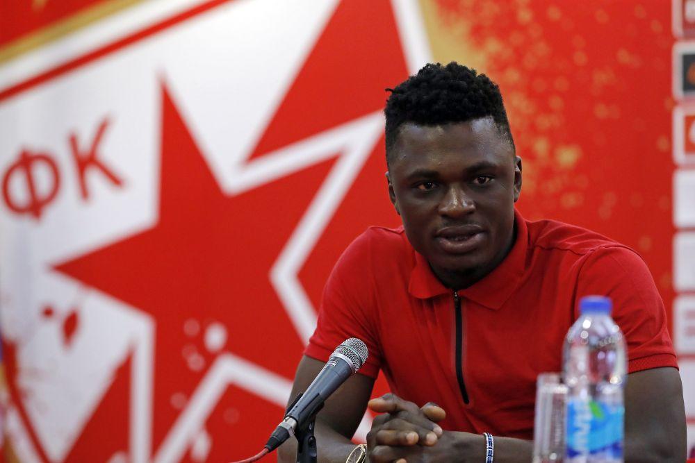 Rašid Sumaila na promociji u Crvenoj zvezdi  