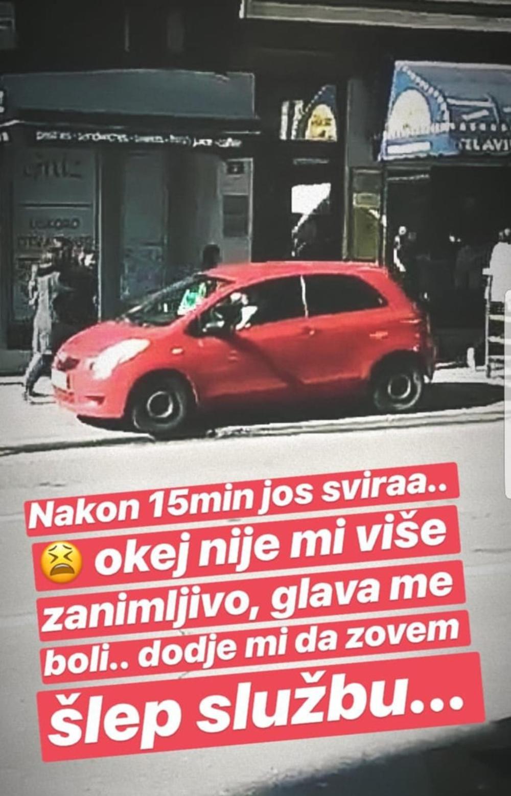 Pas je sam pritiskao trubu u kolima  