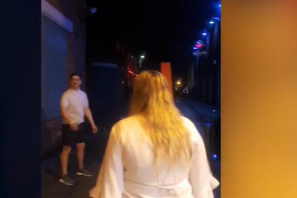 SAZNALA JE DA JOJ JE DEČKO U STRIPTIZ KLUBU: Onda je rešila da ga sačeka ISPRED i napravi HAOS! (VIDEO)