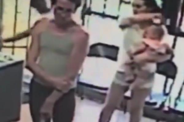 POKUŠALI DA OTMU DEVOJČICU OD 4 GODINE: Kamere su sve snimile! (VIDEO)