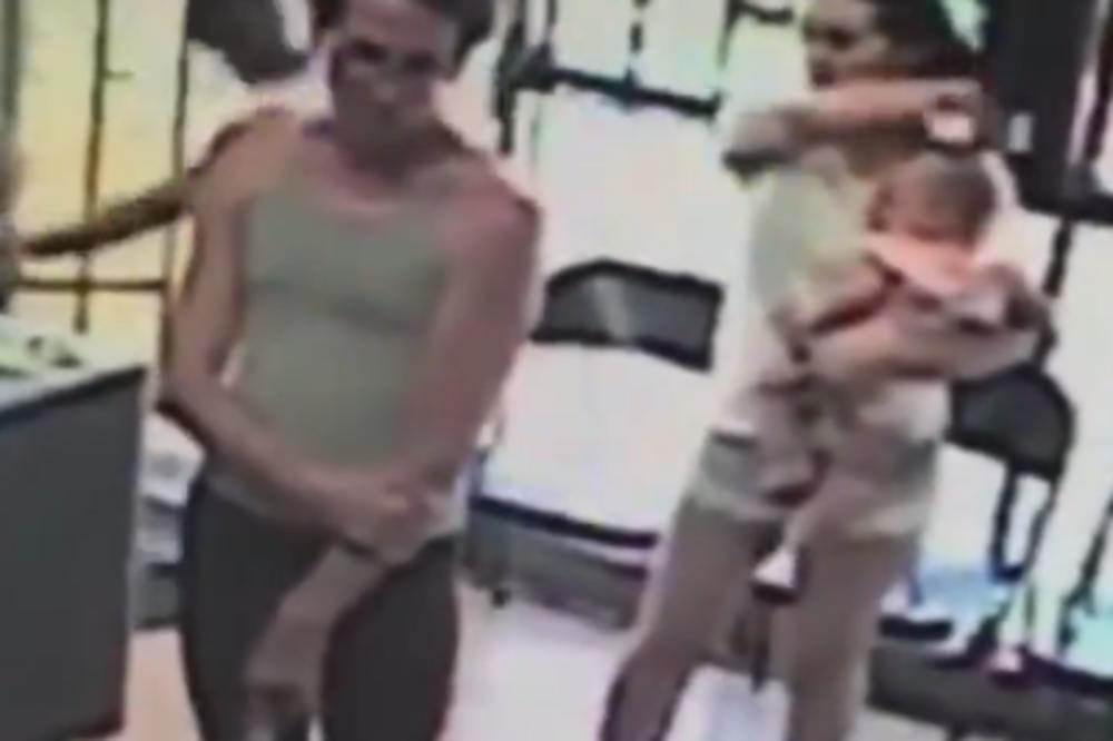 POKUŠALI DA OTMU DEVOJČICU OD 4 GODINE: Kamere su sve snimile! (VIDEO)