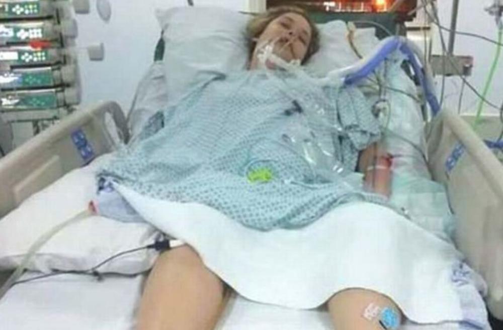 Šakira u bolničkoj postelji  