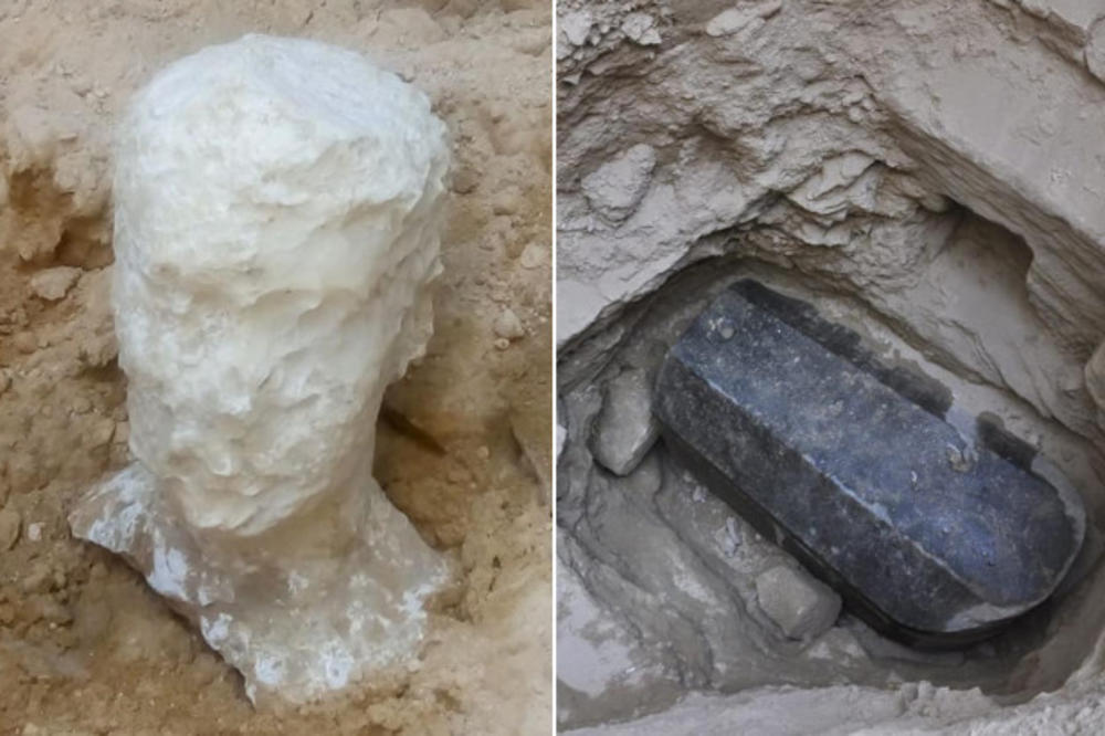 MI OVO NE BISMO OTVARALI, A VI KAKO HOĆETE: U Egiptu pronađen misteriozni netaknut DŽINOVSKI SARKOFAG!