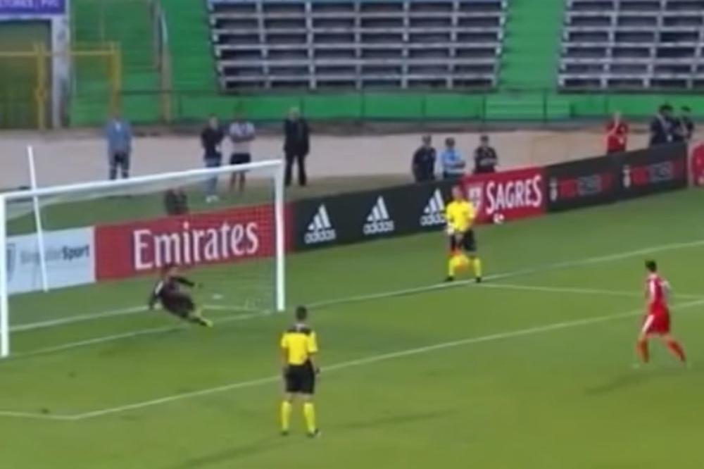 Napredak igrao prijateljsku sa Benfikom: Igrač Kruševljana hteo da izvede panjenku sa penala, to je jedan od najgorih pokušaja ikad viđenih! (VIDEO)