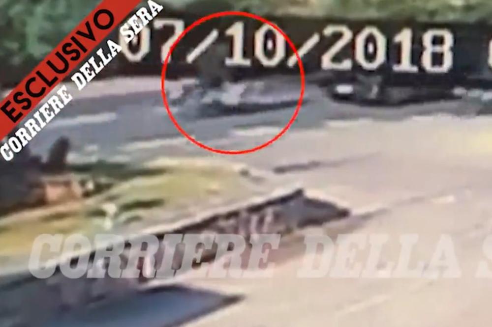 UZNEMIRUJUĆI SNIMAK NESREĆE DŽORDŽA KLUNIJA Glumac je leteo nekoliko metara u vazduh od udara... JEZIVO (VIDEO)