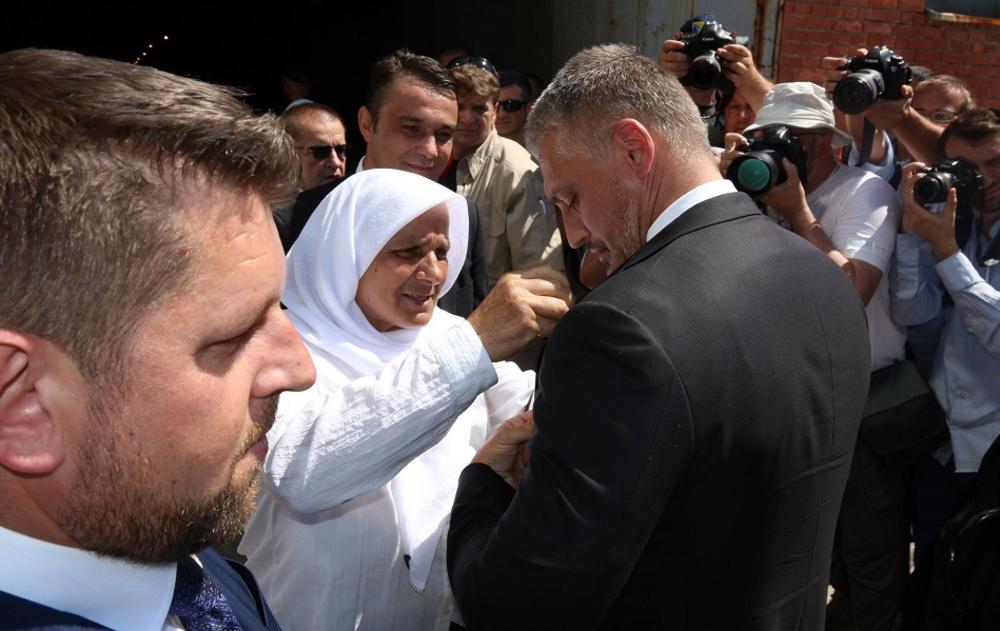 Čedomir Jovanović u Srebrenici  