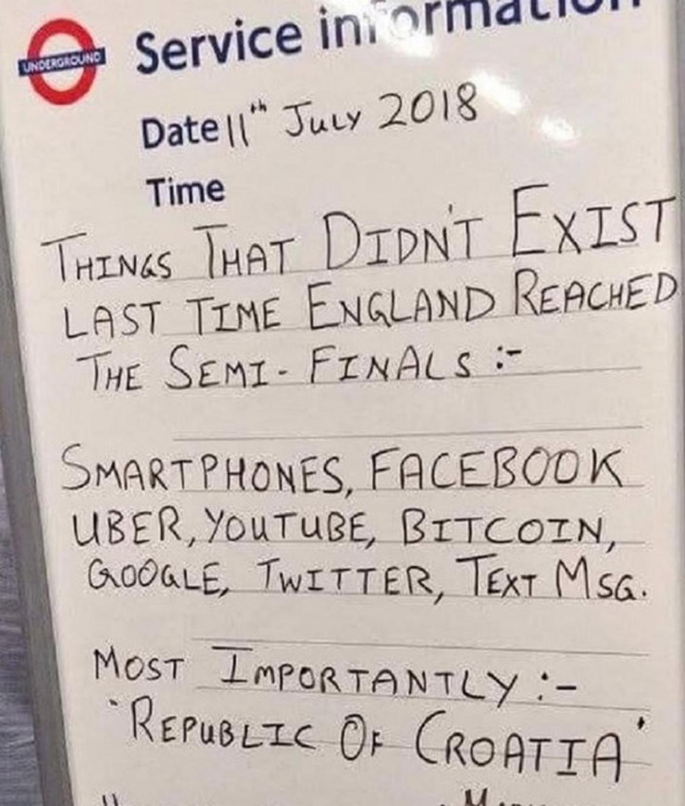 Provokacija Engleza na račun Hrvata  