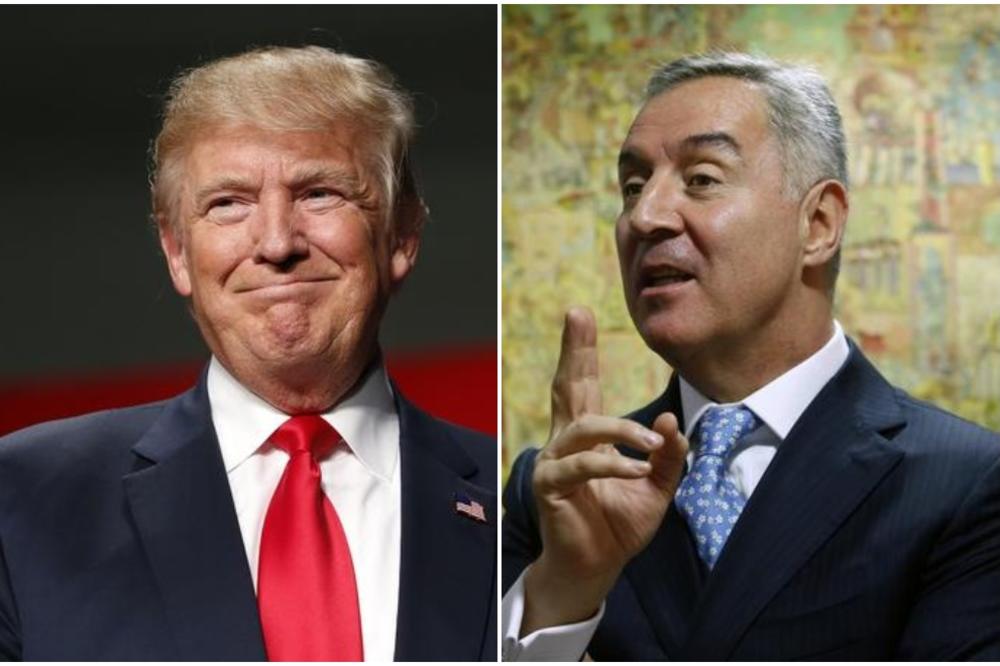 TRAMP NABO ĐUKANOVIĆA LAKTOM!? Prijateljski ili želi da mu poruči nešto? (VIDEO)