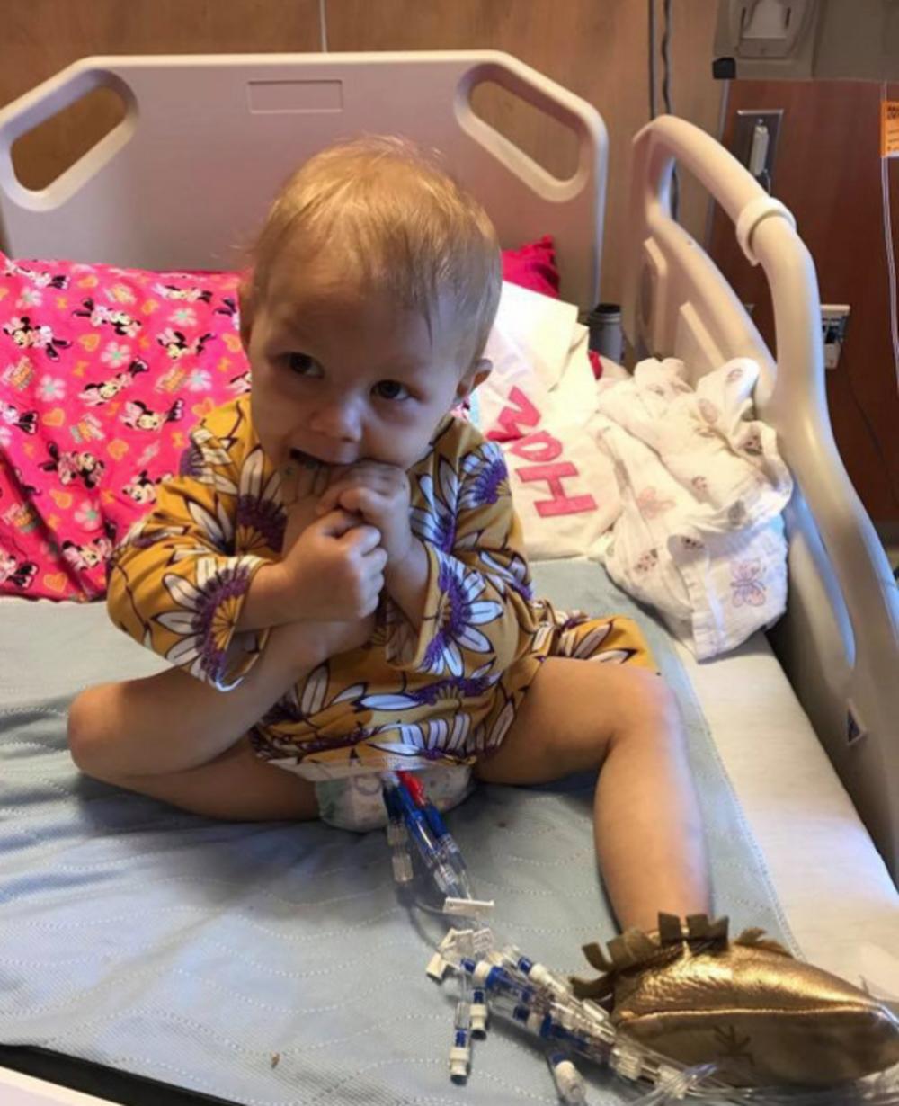 Harlon Langtri dijagnostikovan je rak jajnika kada je imala samo 15 meseci  