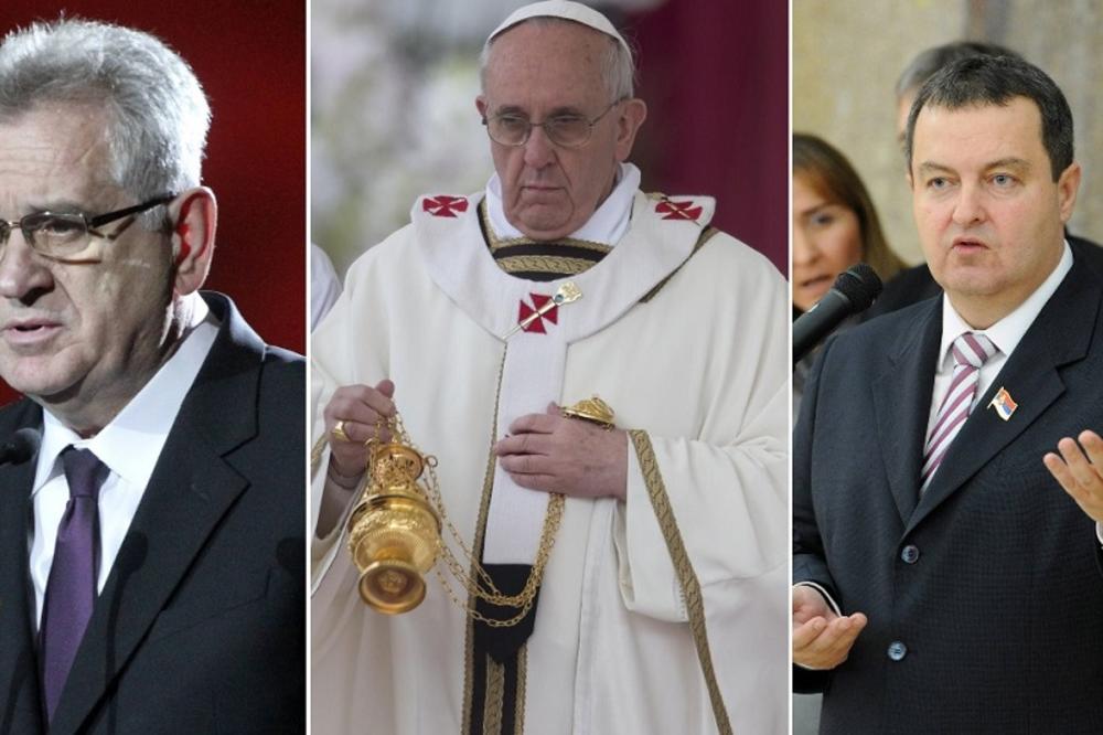 DAČIĆ ZA PAPU, TOMA OŠTRO PROTIV! Nikolić: Ne znam da li je tražio odobrenje da to učini! Od mene nije!