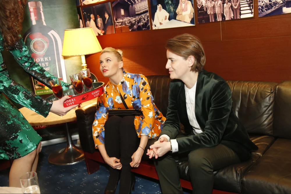 Ana Brnabić sa partnerkom  