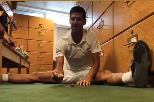 Dok traje najduže polufinale u istoriji Vimbldona, Nole i Rafa su već počeli da igraju jedan protiv drugog u svlačionici! (VIDEO)