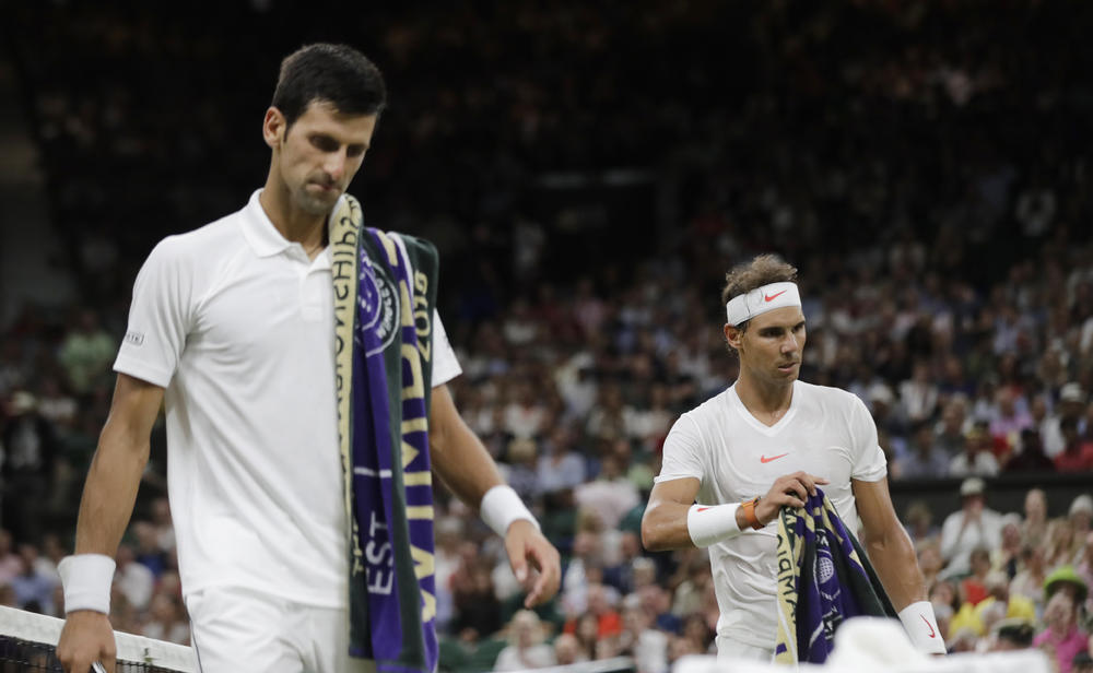 Novak Đoković i Rafael Nadal  