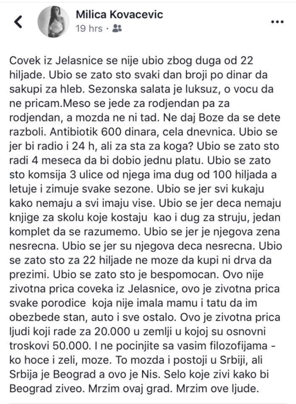 Status jedne Nišlijke