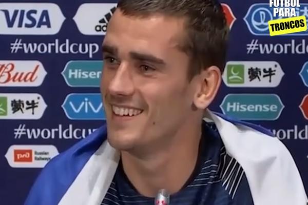 ZAŠTO JE GRIZMAN SLAVIO SVETSKU TITULU OGRNUT URUGVAJSKOM ZASTAVOM? Neverovatna priča se krije iza ovog gesta Francuza! (VIDEO)