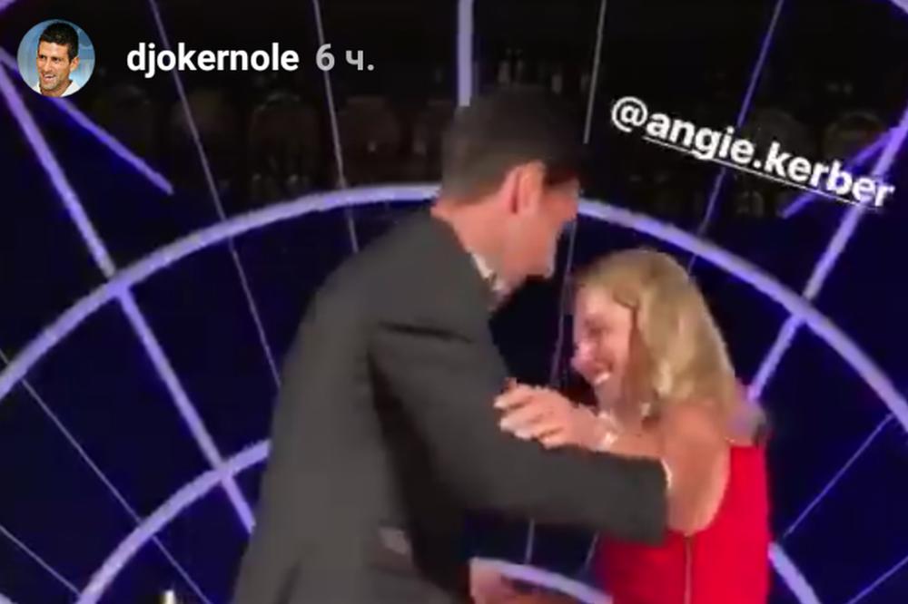 VELEMAJSTOR NA TRAVI, MAJSTOR NA BINI: Šmekerica Nole zavrteo dugonogu Nemicu na plesnom podijumu! (FOTO) (VIDEO)