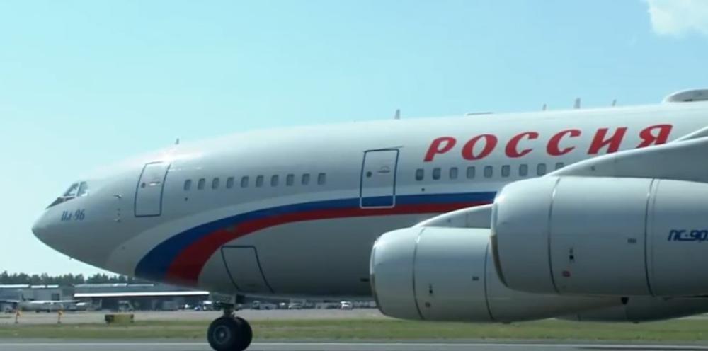 Putinov avion sleteo  