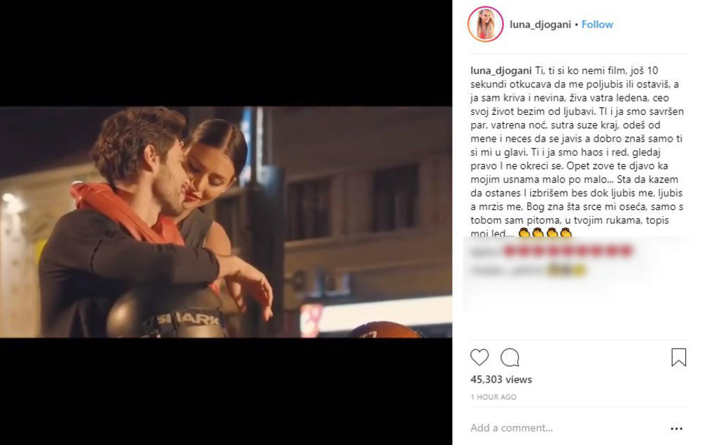 Luni se očigledno dopada Anastasijina pesma  