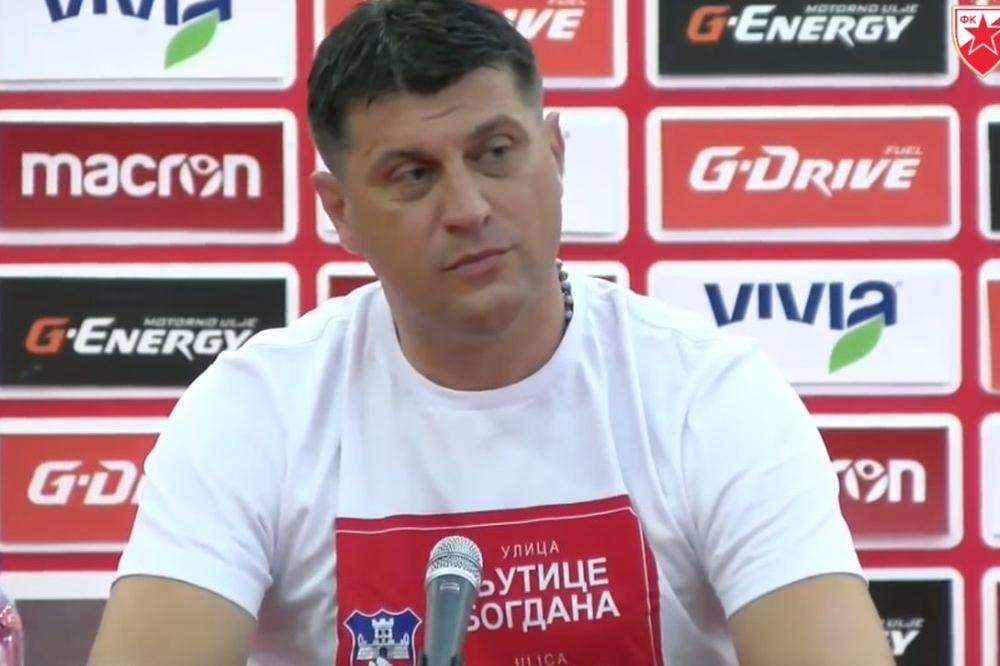 MILOJEVIĆ PRED POČETAK SUPERLIGE: Zvezda ima samo jedan cilj - titulu! (FOTO)
