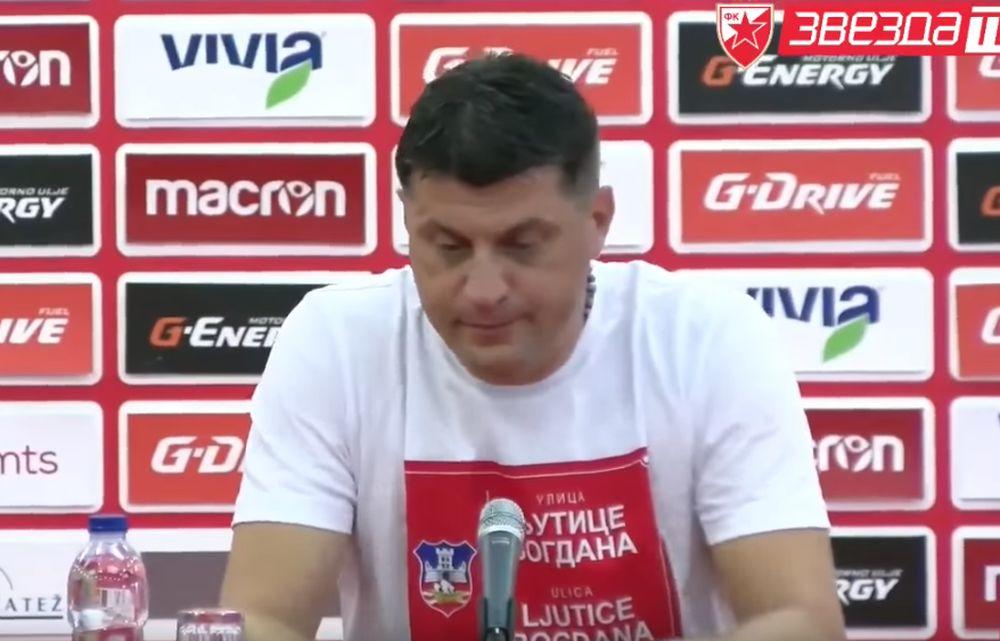 Vladan Milojević se pojavio u majici koja će se sigurno dopasti navijačima Crvene zvezde  