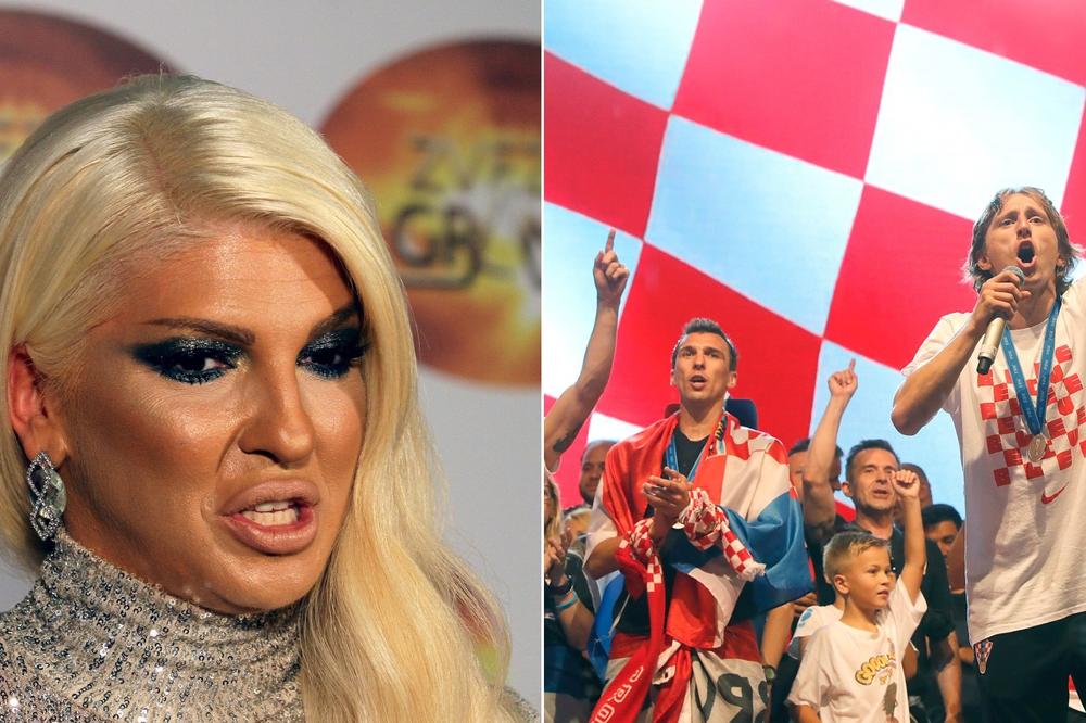 KARLEUŠA NAPUŠILA HRVATSKE FUDBALERE ZBOG TOMPSONA, PA ODMAH OBRISALA TVIT! Mi smo ga sačuvali i da, priča o klanju, ludnici i zatvoru!