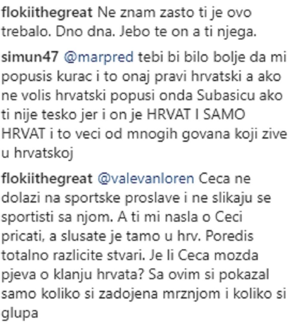 Komentari na Rakitićevu fotku sa Tompsonom  