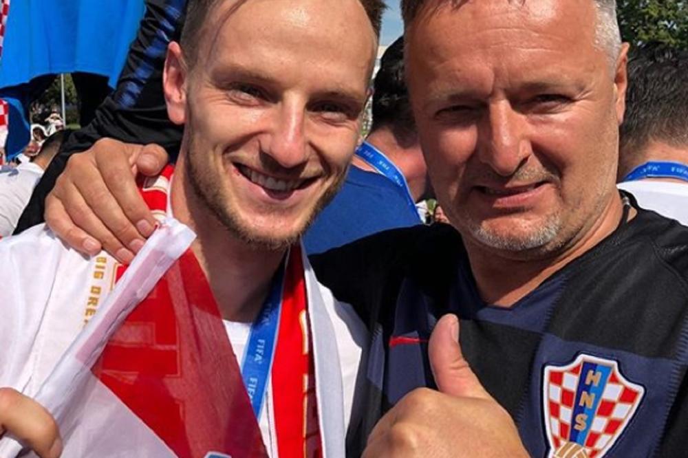 NISU SVI HRVATI USTAŠE! Rakitića žestoko napali zbog fotke s Tompsonom: Džaba sve što ste postigli ako podržavaš huškača pasa! (FOTO)