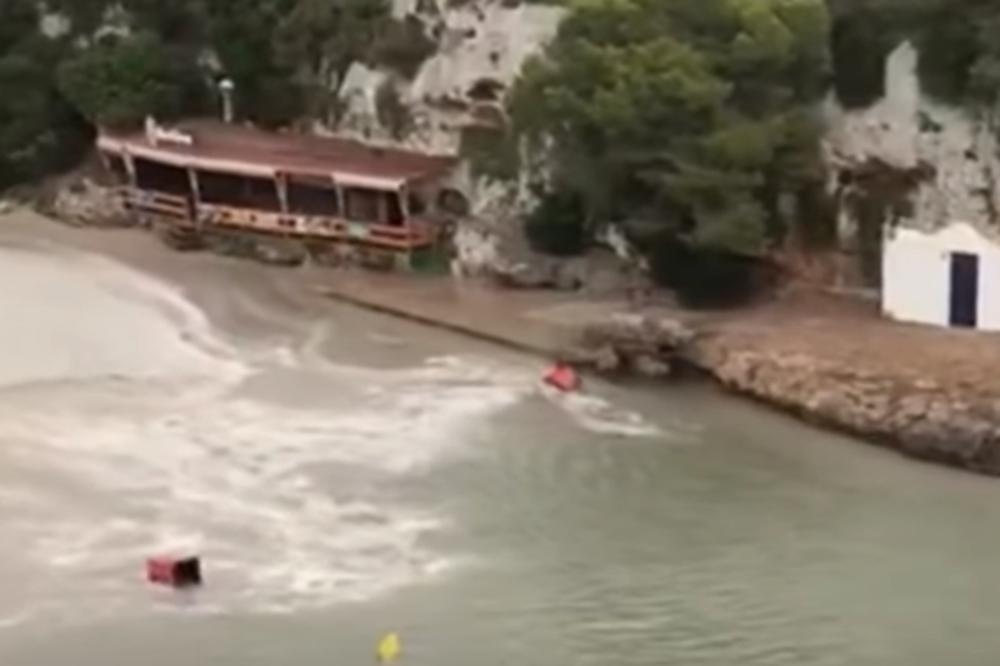 MINI CUNAMI NA MEDITERANU! Talasi visoki DVA METRA pogodili Majorku! (VIDEO)