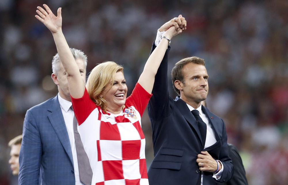 Kolinda Grabar Kitarović na Svetskom prvenstvu u fudbalu  