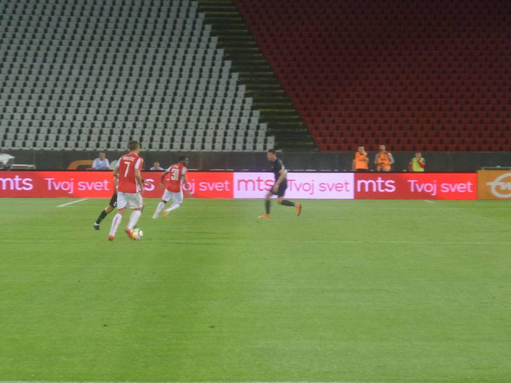 Trenutak sa meča Crvena zvezda - Spartaks  