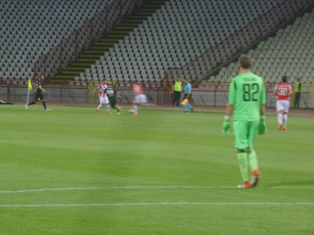 Trenutak sa meča Crvena zvezda - Spartaks  