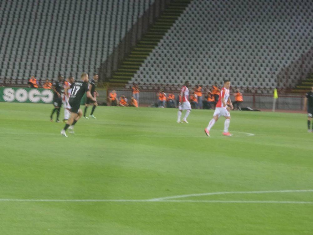 Trenutak sa meča Crvena zvezda - Spartaks  