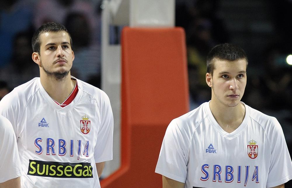 Nemanja Bjelica i Bogdan Bogdanović  