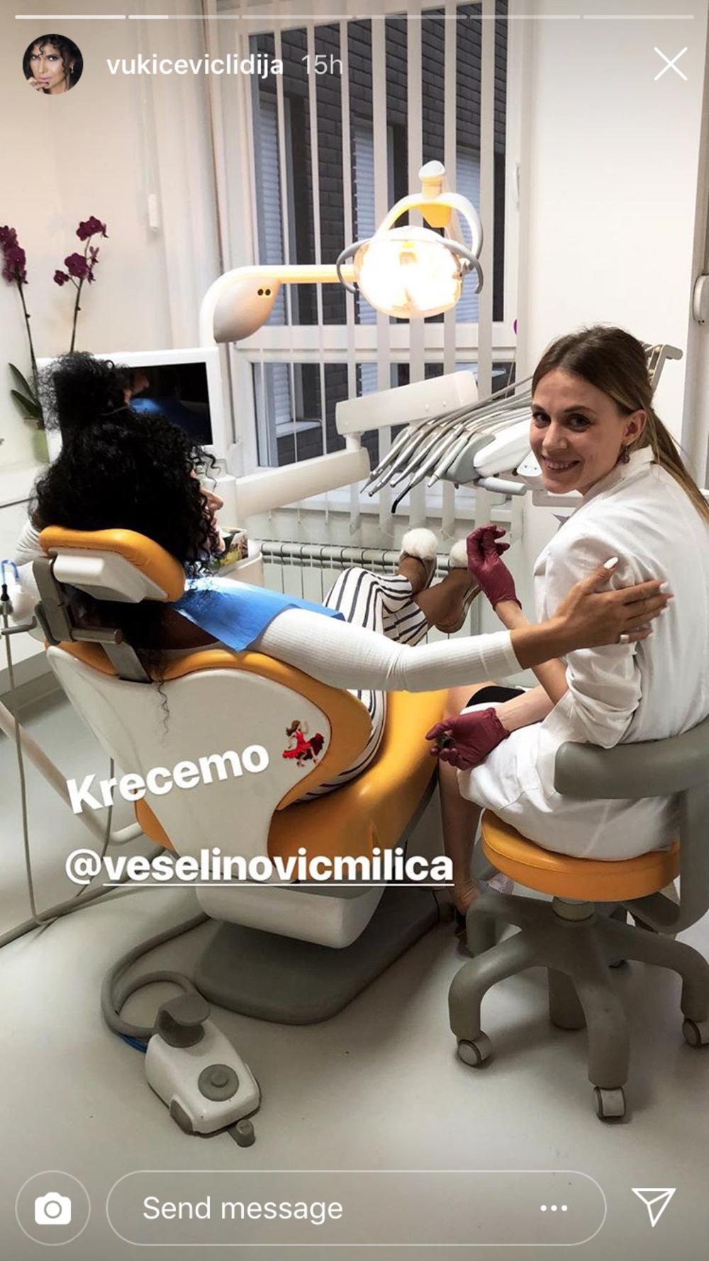 Lidija Vukicevic napravila selfi sa doktorkom 