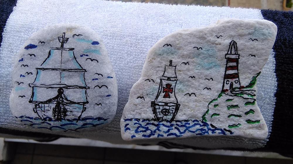 Predragov rad na kamenju      