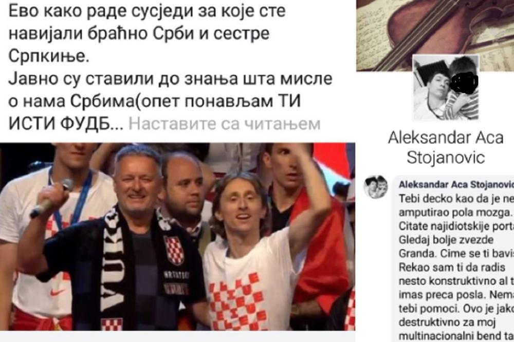 POPIO ŠUT KARTU IZ BENDA JER JE KOMENTARISAO TOMPSONA I HRVATE! Srbin otpustio Srbina samo zbog posta na Fejsbuku! (FOTO)