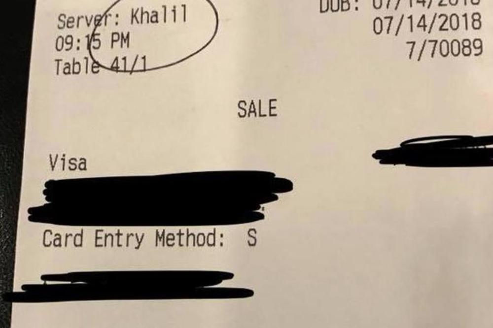 OVA PORUKA NA RAČUNU ŠOKIRALA JE CEO SVET: Samo mi se odjednom smračilo i bilo mi je MUKA!