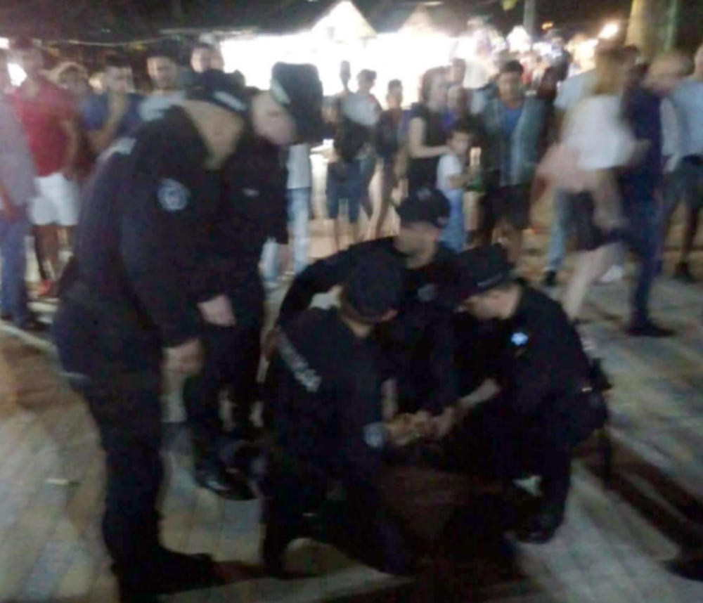 Hapšenje u Vrnjačkoj Banji  