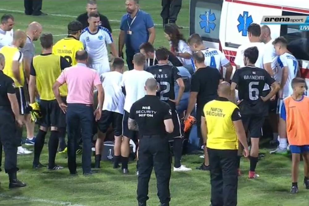 HITNO PREBAČEN U BOLNICU: Stigle prve informacije iz Partizana o Ognjenu Ožegoviću! (FOTO) (VIDEO)