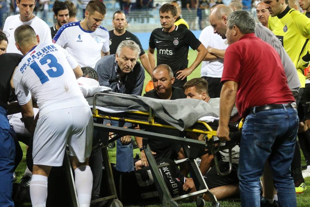 PARTIZANOV DOKTOR OBELODANIO! Poznato je kada se Ognjen Ožegović vraća na teren, evo i kakvo je stanje sa Stojkovićem i Tošićem! (VIDEO)