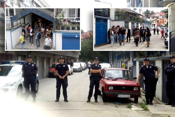 OPSADNO STANJE U USTANIČKOJ ZAVRŠENO, POLICIJE  BILO KAO DA TERORISTE IZBACUJU! Iseljenje izbeglica odloženo  ZA SAD! (FOTO) (VIDEO)