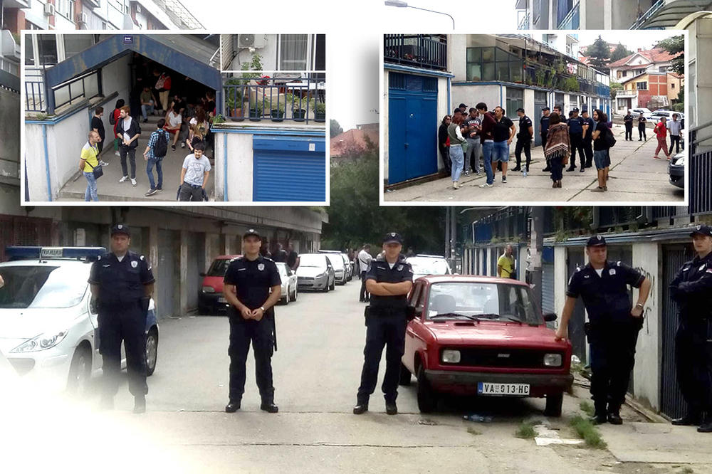 OPSADNO STANJE U USTANIČKOJ ZAVRŠENO, POLICIJE  BILO KAO DA TERORISTE IZBACUJU! Iseljenje izbeglica odloženo  ZA SAD! (FOTO) (VIDEO)