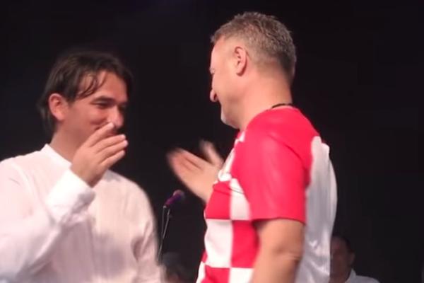 NERAZDVOJNI SU: Zlatko Dalić poveo Tompsona sa sobom i na doček u BiH! (VIDEO)