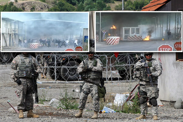 KRAJ JULA 2011. POČELI SU NEREDI NA JARINJU: Ljudi su danima sedeli na prelazu, čule su se eksplozije, A DIM JE KULJAO NA SVE STRANE! (VIDEO)